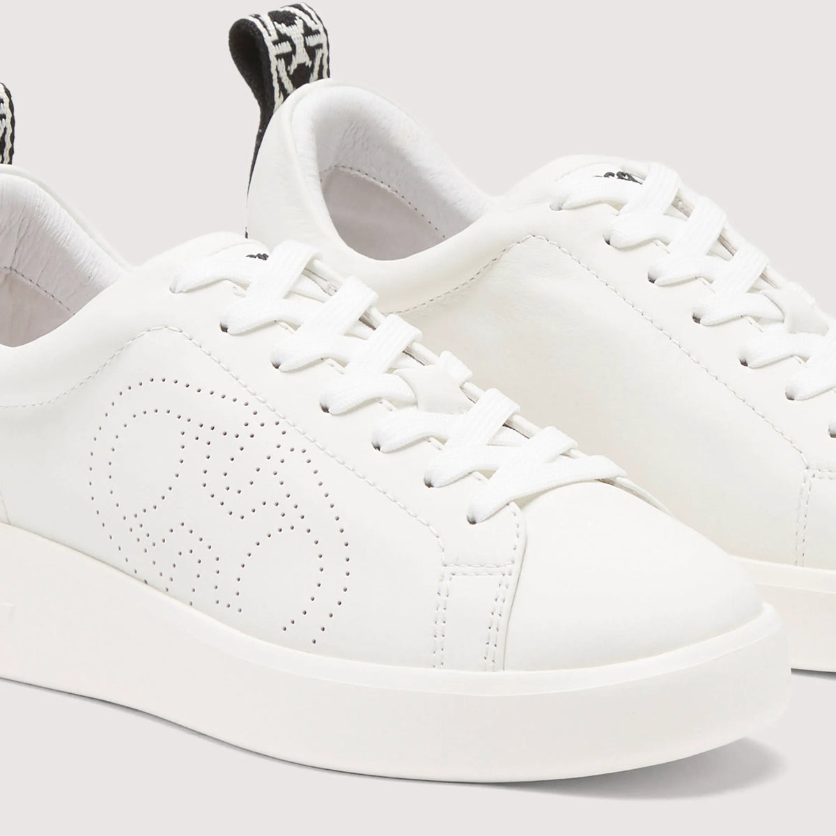 Coccinelle Monogram Perforee Sneakers white