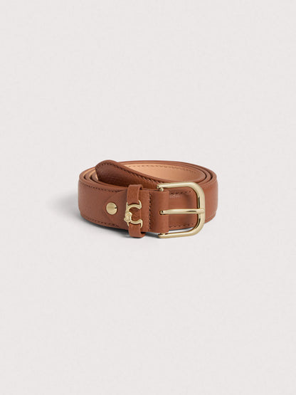 Coccinelle Metal loop brown