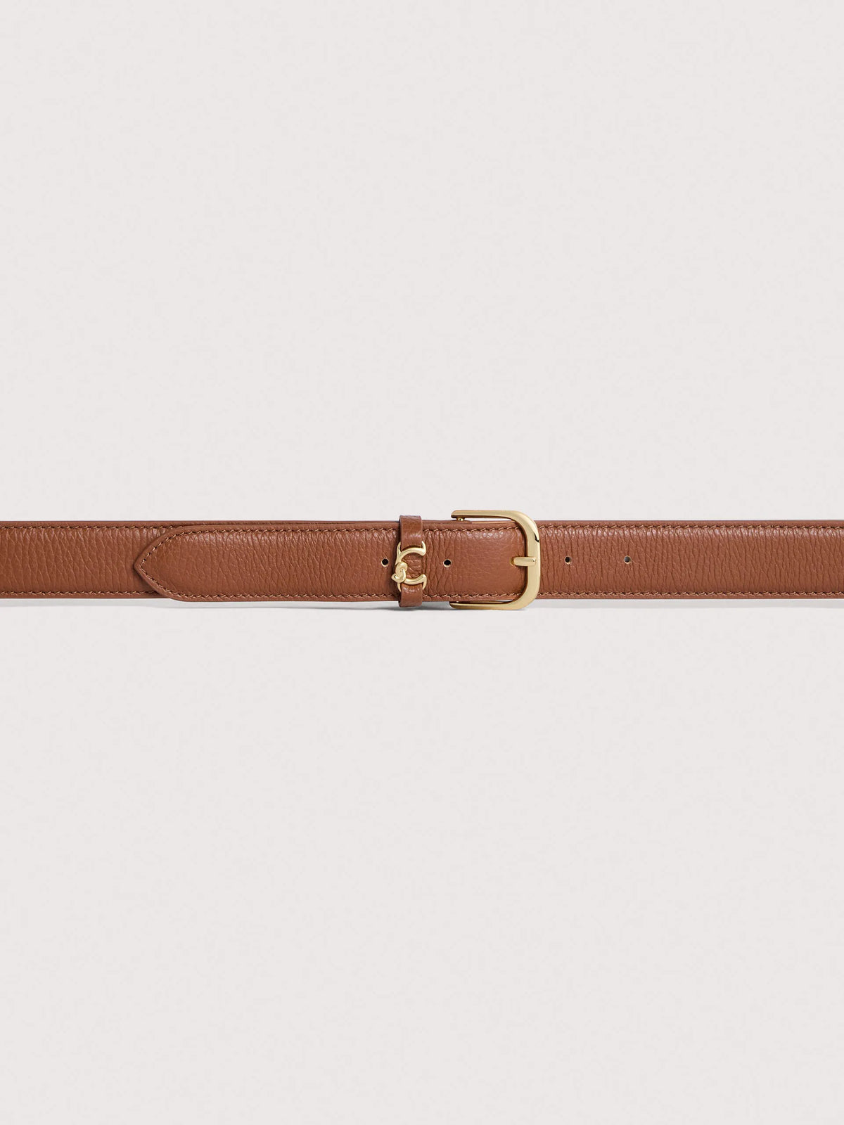 Coccinelle Metal loop brown