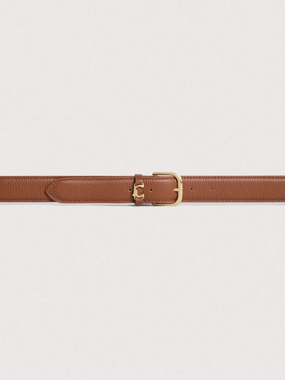 Coccinelle Metal loop brown