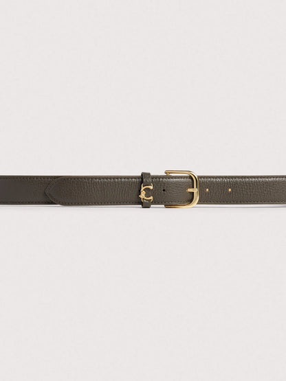 Coccinelle Metal loop brown