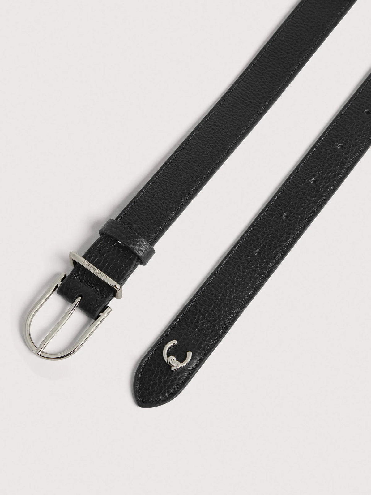 Coccinelle Slim Buckle noir