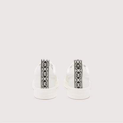 Coccinelle Monogram Perforee Sneakers white